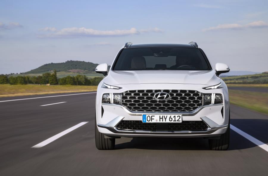  Hyundai Santa Fe Hybrid (TM) 2020 года  (WW) (фото 11 из 19)